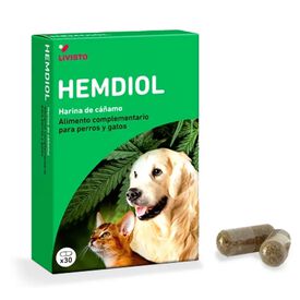 Hemdiol harina de cáñamo 30 cápsulas Livisto