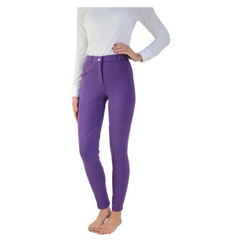 Pantalón para equitación Epworth para mujer color Púrpura, , large image number null