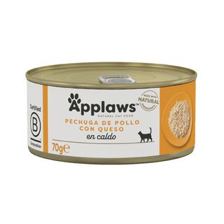 Applaws Pollo con Queso lata para gatos