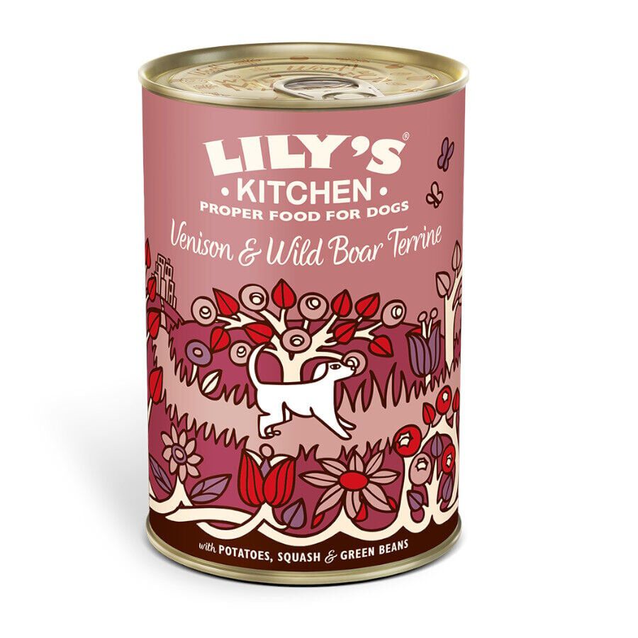 400 g Lily's Kitchen Venado y Jabal&iacute; lata para perros, , large Imagen numero 1