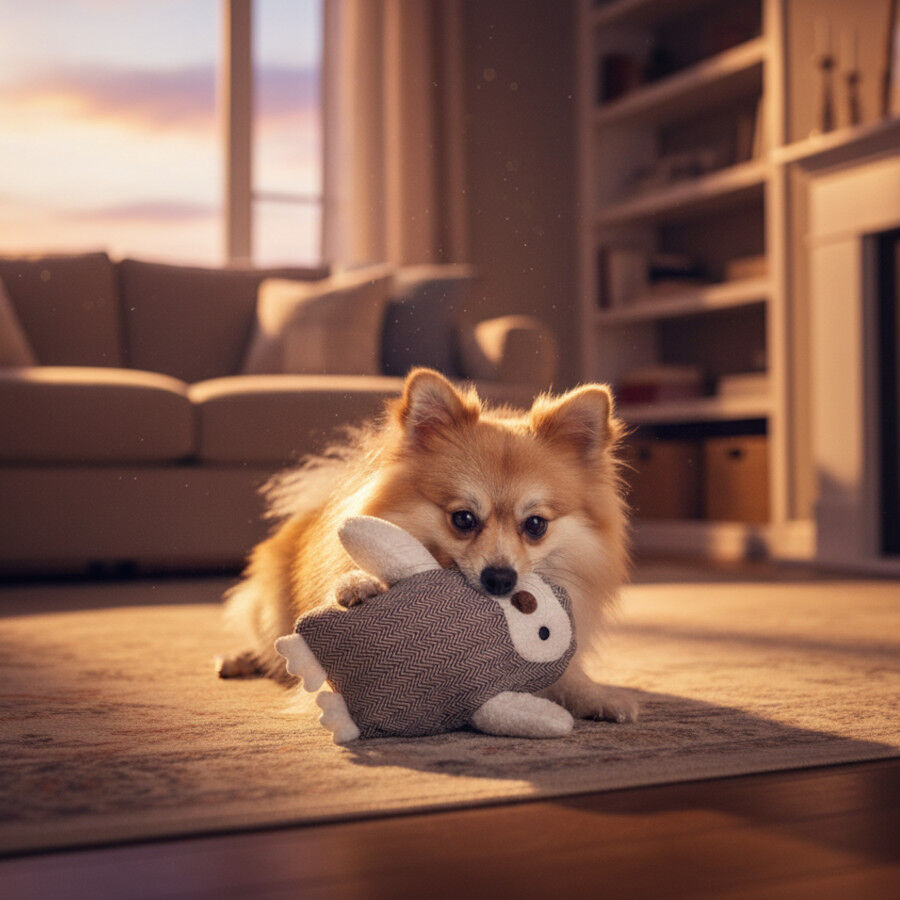 Wonder Christmas Peluche Forest Owl B&uacute;ho para perros, , large Imagen numero 3