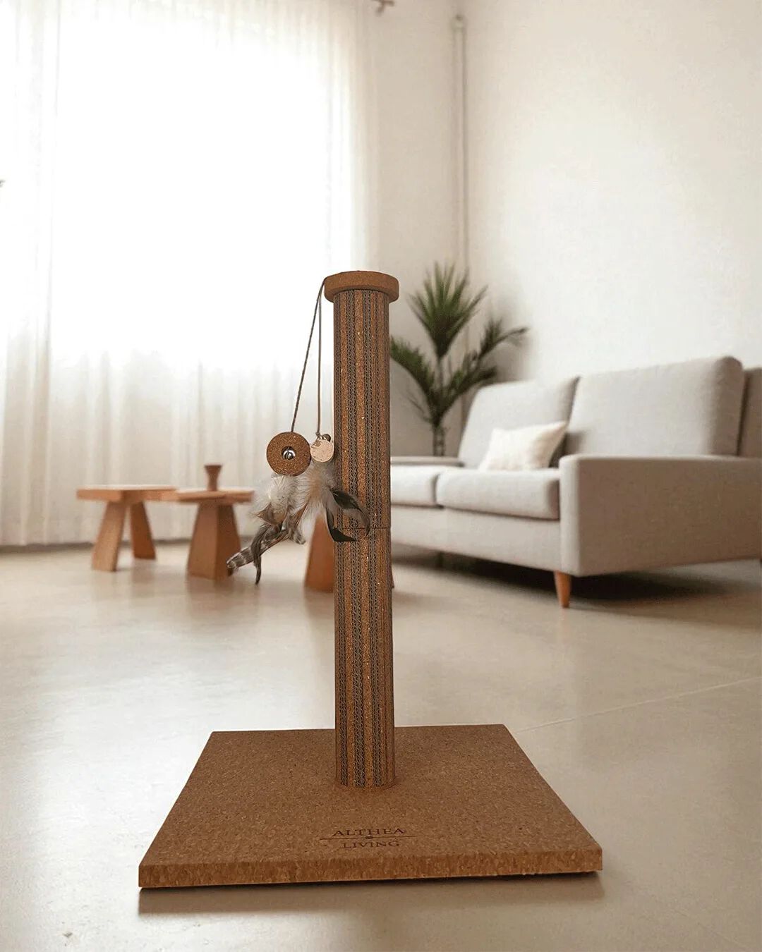 Althea Living - Poste Rascador de Corcho Brisa, , large Imagen numero 4