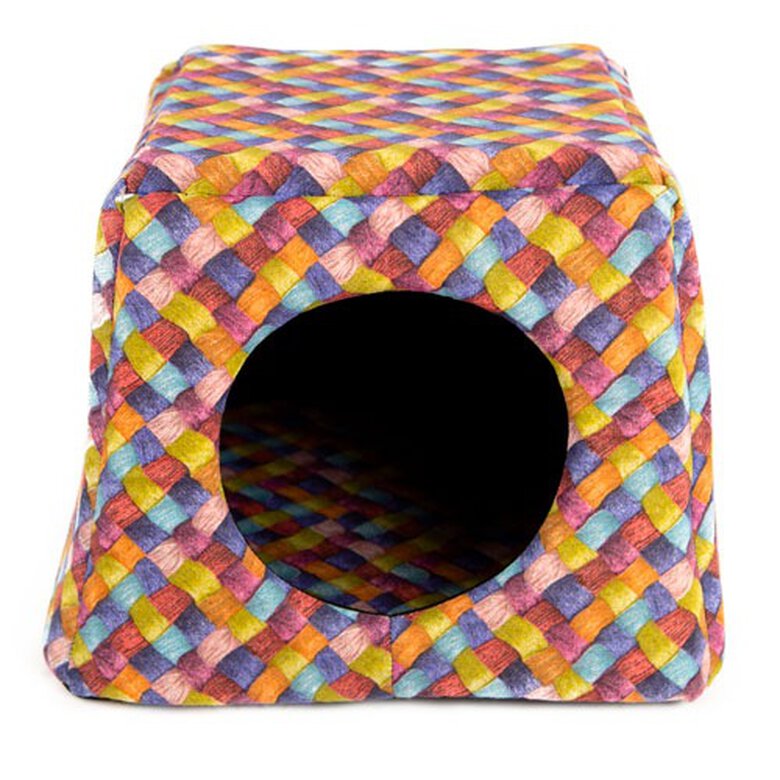 Cama-cueva TK-Pet doble Trenza