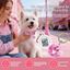 PawView Collar para Perro de Cuero Rosado con Cristales de Coraz&oacute;n y Placa de Identificaci&oacute;n QR Inteligente - Elegante, Seguro y Ajustable, , large indicador imagen numero 3