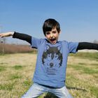 Camiseta niño/a lobo color Blanco, , large image number null