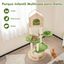 COSTWAY Árbol para Gatos Altura 139 cm, Torre para Gatos de Madera con Postes Rascadores de Sisal, Plataformas de Salto, Perca, Hamaca, Centro de Actividades para Gatos, , large indicador imagen numero 2