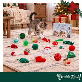 Wonder Christmas Calendario Adviento Juguete para gatos