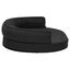 Vidaxl sofá acolchado de lino negro para perros, , large indicador imagen numero 8