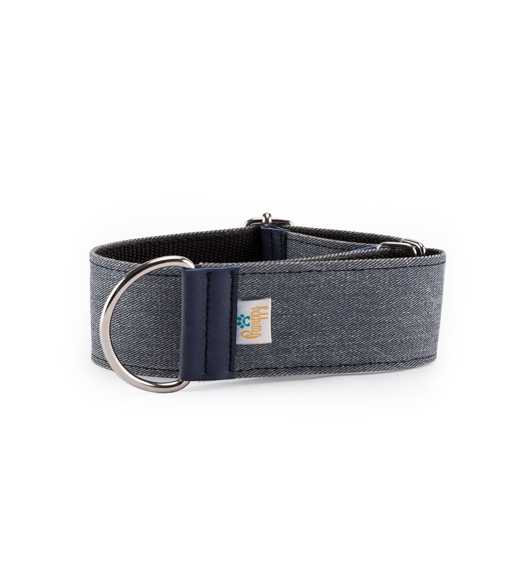 Collar Galgo Speedy Regulable Vaquero Desgastado, , large Imagen numero 1