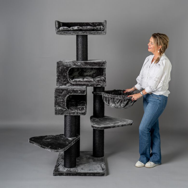 Rhrquality Rascador Ciudadela Para Gatos thumbnail