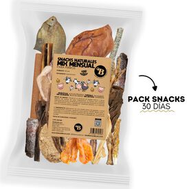 BIMORDISCOS Pack Degustación Mensual: 30 Snacks Para Perros