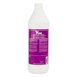 KW Polvos de Grooming con silicona para caballos
