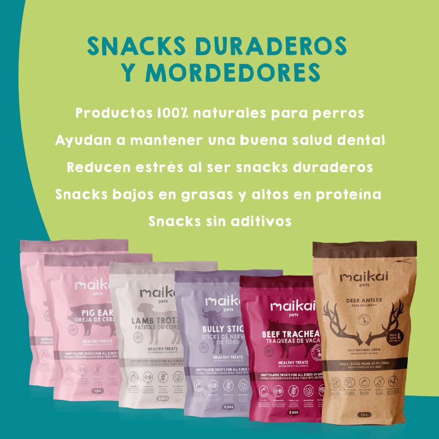 MAIKAI Pack Chuches Naturales Perro - Mordedores para Perro Dieta BARF, , large Imagen numero 2