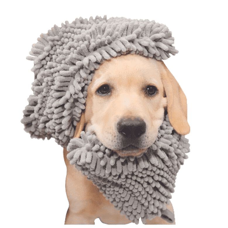 M-Pets Toalla de Microfibra con Bolsillos para perros y gatos thumbnail