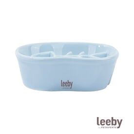 Leeby Comedero Antivoracidad de Cer&aacute;mica para gatos