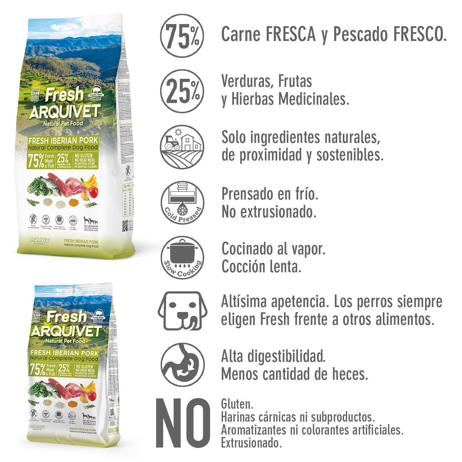 Arquivet Fresh Iberian Pork para perro thumbnail