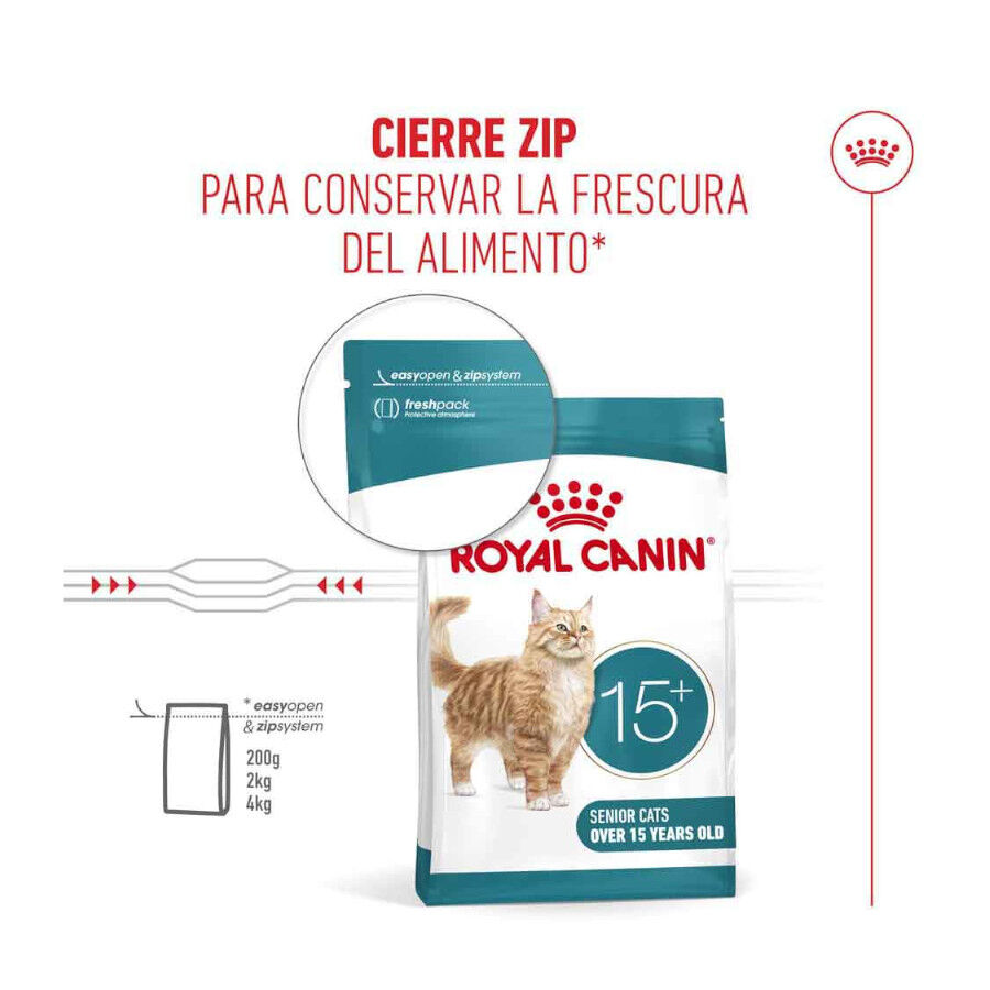 400 g Royal Canin Ageing +15 pienso para gato senior, , large Imagen numero 6