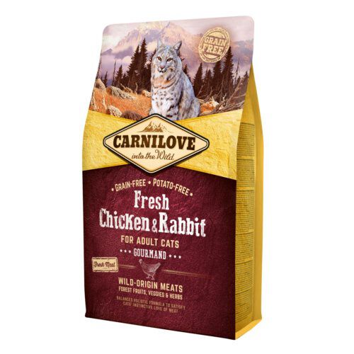 Carnilove Chicken & Rabbit pienso para gatos Imagen numero 1