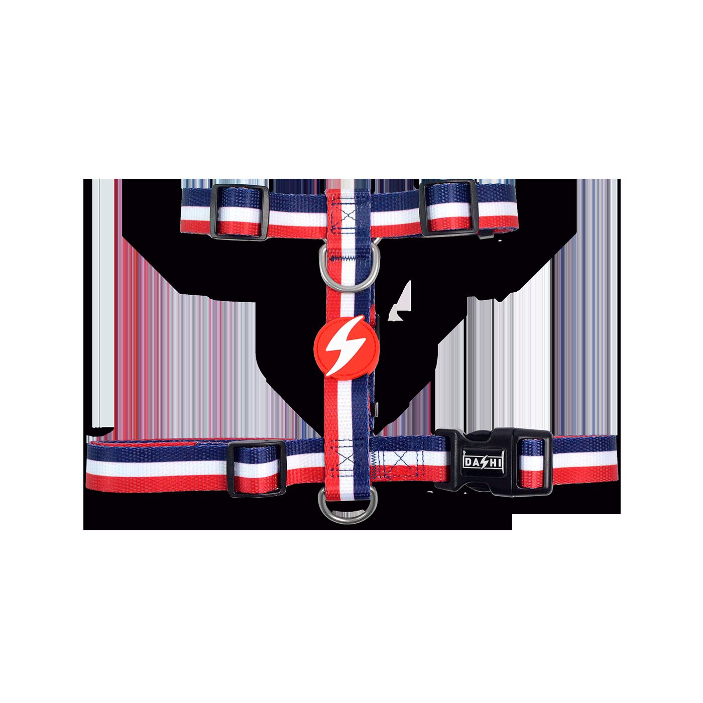 Arn&eacute;s Stripes Rojo & Azul para perros Grande, , large Imagen numero 1