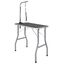 vidaXL Mesa de baño para perros, gatos y mascotas ajustable 1 lazo, , large indicador imagen numero 1