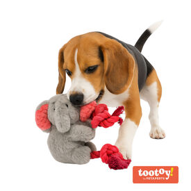 Tootoy! Comfort Climbing Elephant Cuddler peluche para perros