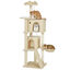 PawHut Árbol para Gatos Beige, , large indicador imagen numero 11