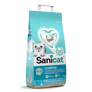 Sanicat Sepiolita Absorvente Classic Marsella Oxigen Power para gato