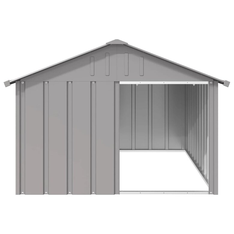 VidaXL Caseta Gris para perros, , large image number null