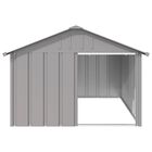 VidaXL Caseta Gris para perros, , large image number null