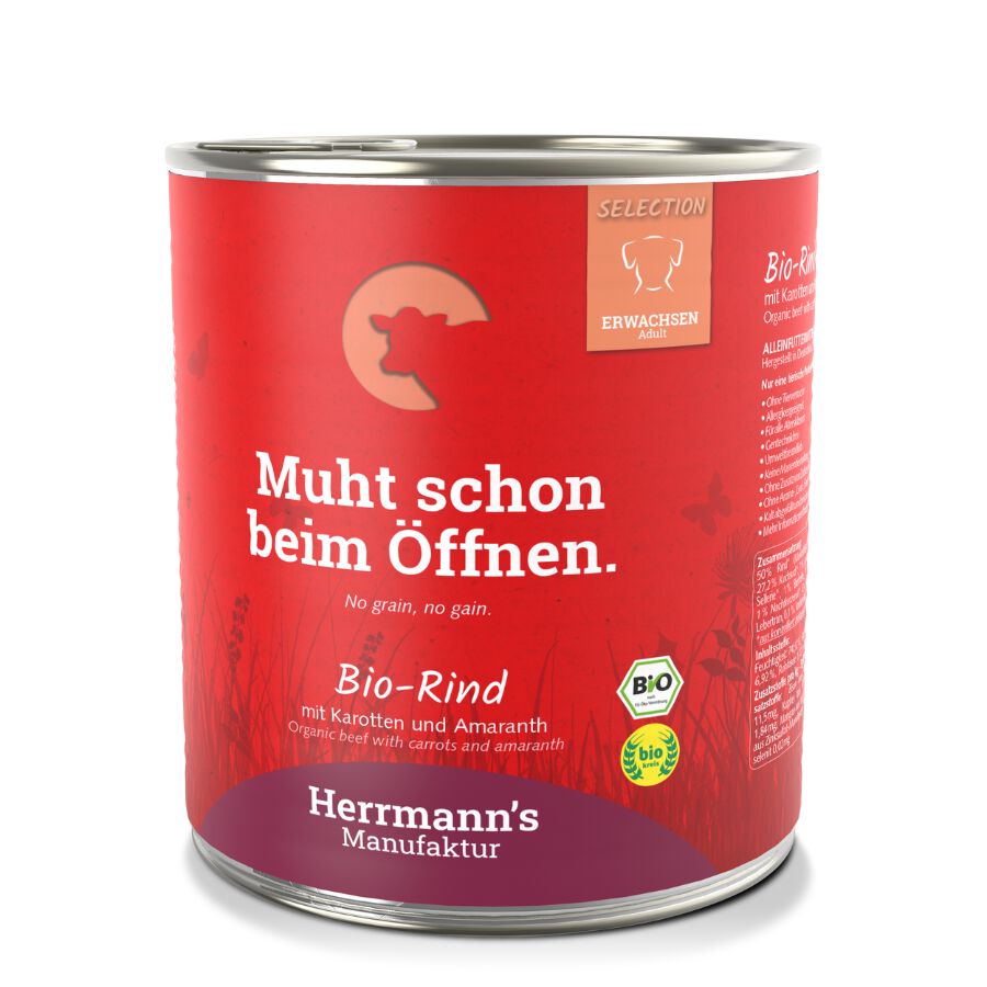 Selecci&oacute;n Adultos Bio Ternera con Zanahoria y Amaranto 12 x 400g, , large Imagen numero 2