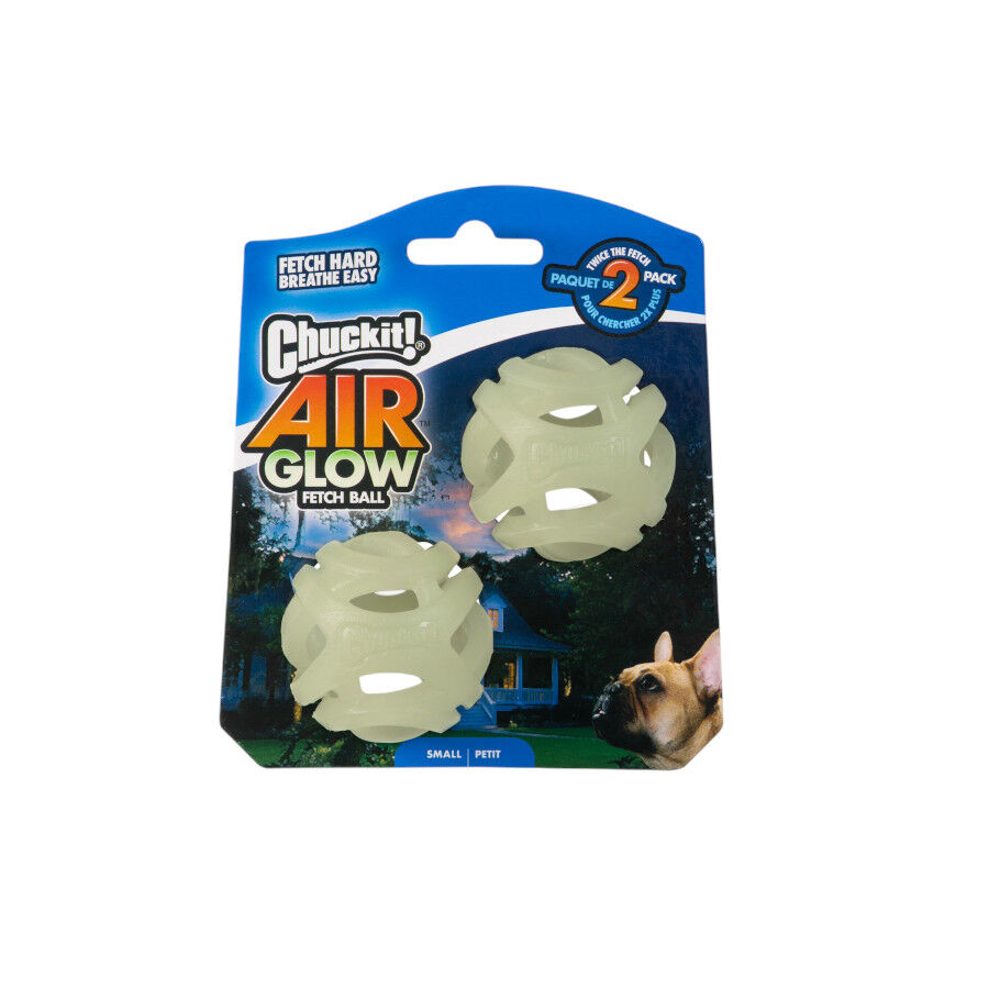 Chuckit! Pack de Pelotas de Goma Fluorescente para perros, , large Imagen numero 3