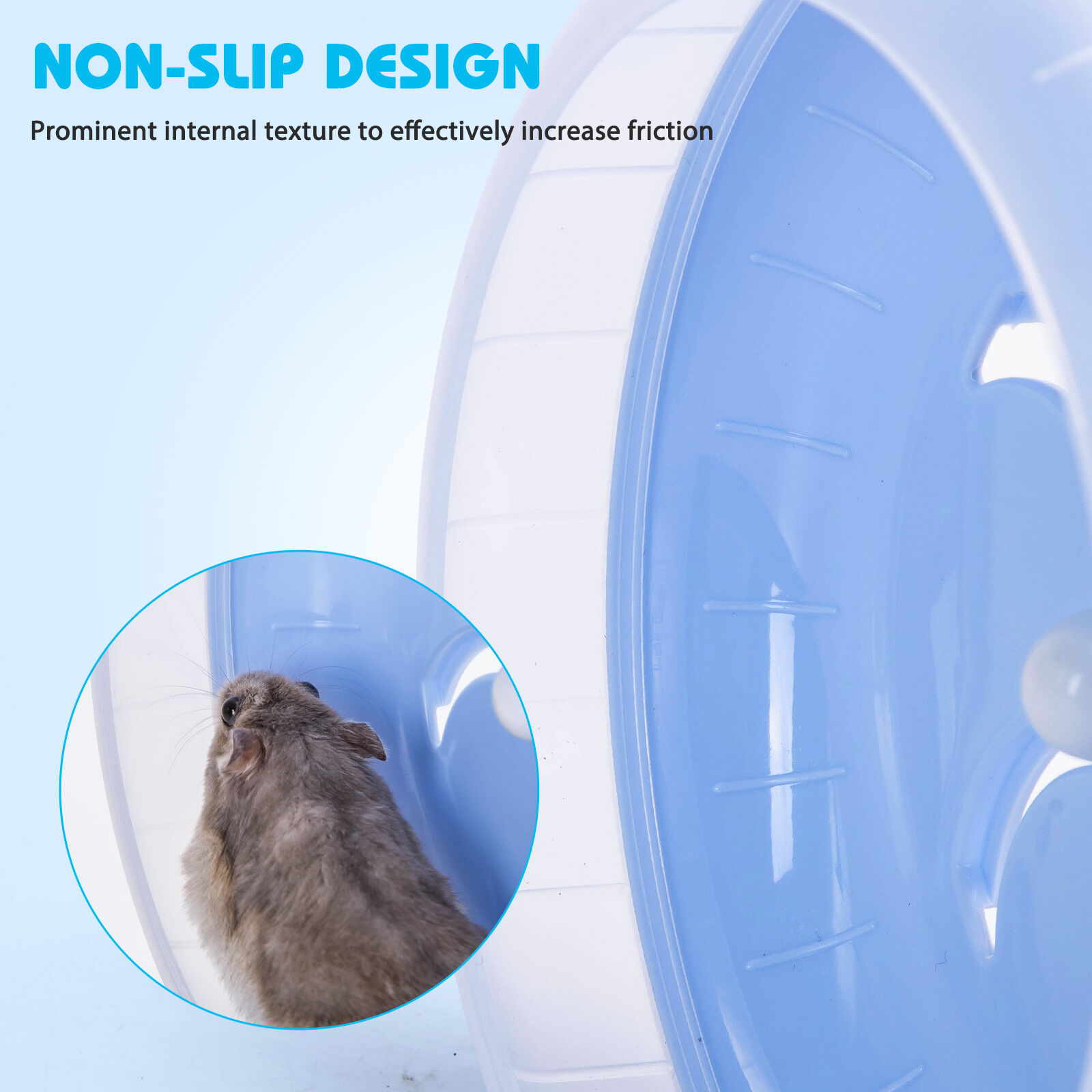 Nobleza - NOBLEZA RUEDA SILENCIOSA AZUL PARA H&Aacute;MSTERS, , large Imagen numero 4