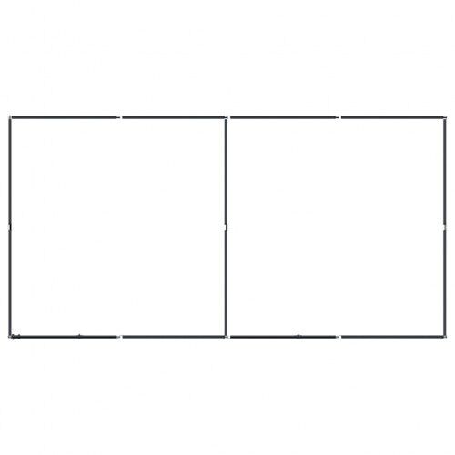 Vidaxl perrera con puerta de bisagras para perros, , large Imagen numero 12