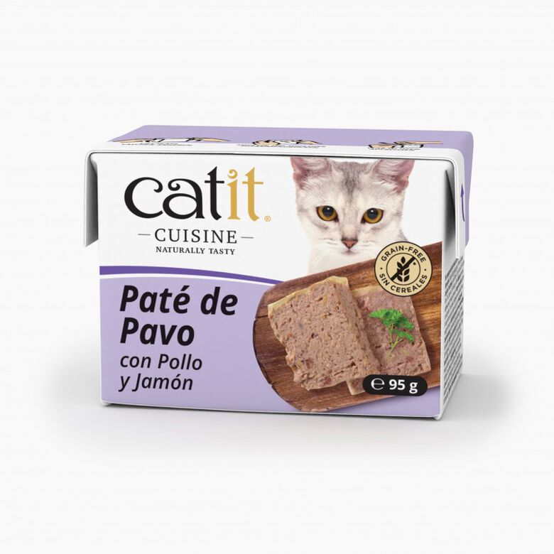 Catit Cuisine Paté Pavo con Pollo y Jamón para gatos thumbnail