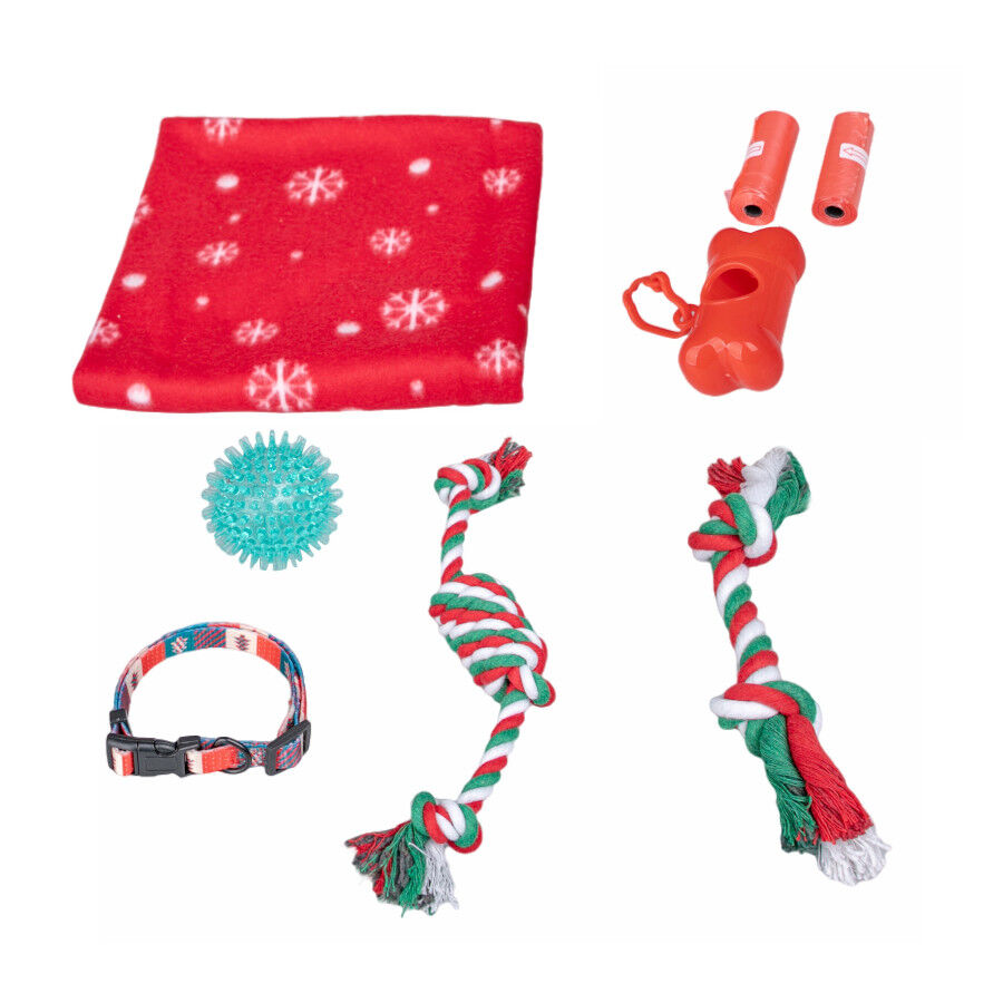 Wonder Christmas Caja de Juguetes Navide&ntilde;os para perros, , large Imagen numero 2