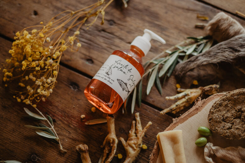 BIMORDISCOS Aceite de salmón para perros y gatos thumbnail