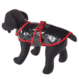 Arppe Chubasquero negro para galgos