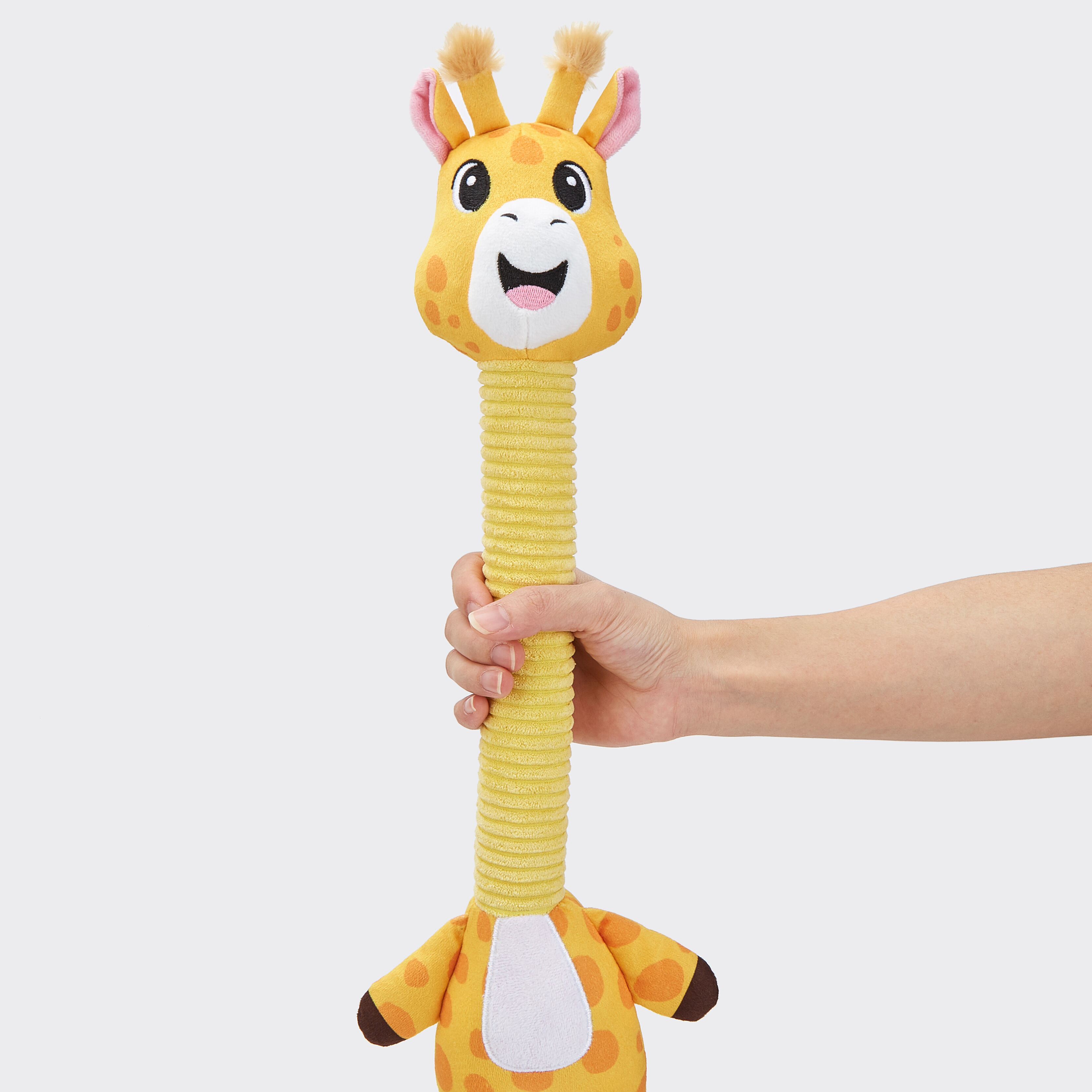 Juguete para Perro de Cuello Largo con Sonido Crinkle &ndash; Jirafa, , large Imagen numero 4