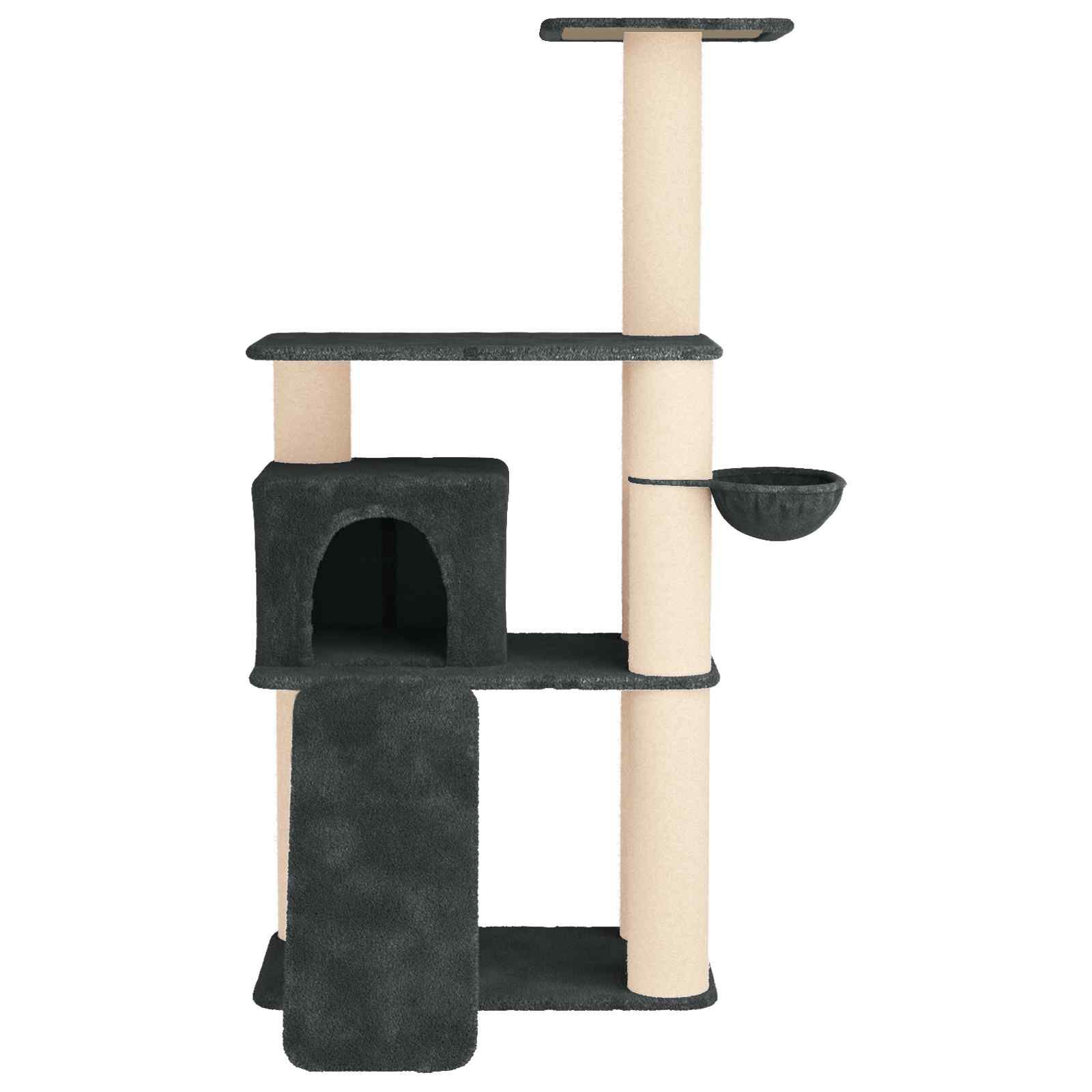 vidaXL &Aacute;rbol para gatos con postes de sisal Muebles Gatos &Aacute;rbol Interior, , large Imagen numero 5