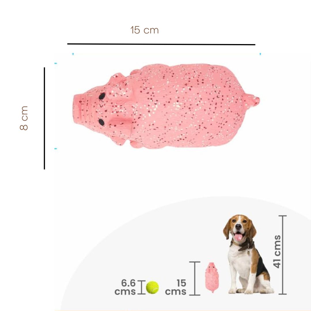 FOFOS | Cerdo de L&aacute;tex  - Para Perro, , large Imagen numero 2