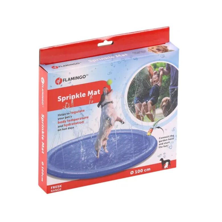 Flamingo fresk lenny juguete tapete rociador de agua para perros thumbnail