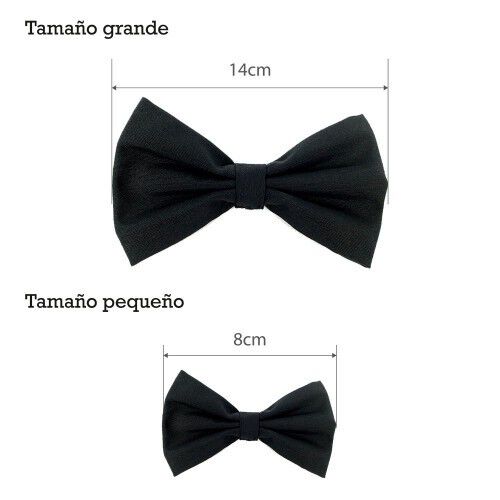 Pajarita Negra para perros color Negro, , large Imagen numero 2