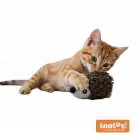 Tootoy! Peluche Suave Herizo para gatos