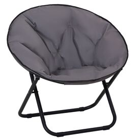 Outsunny Silla De Luna Gris 