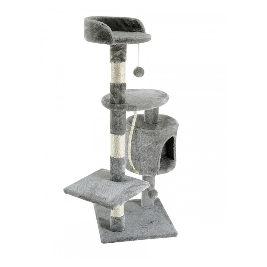 &Aacute;rbol rascador para gatos gris, , large Imagen numero 1