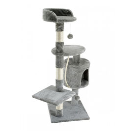 Mobiclinic Árbol rascador silvestre gris para gatos