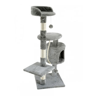 Mobiclinic Árbol rascador silvestre gris para gatos