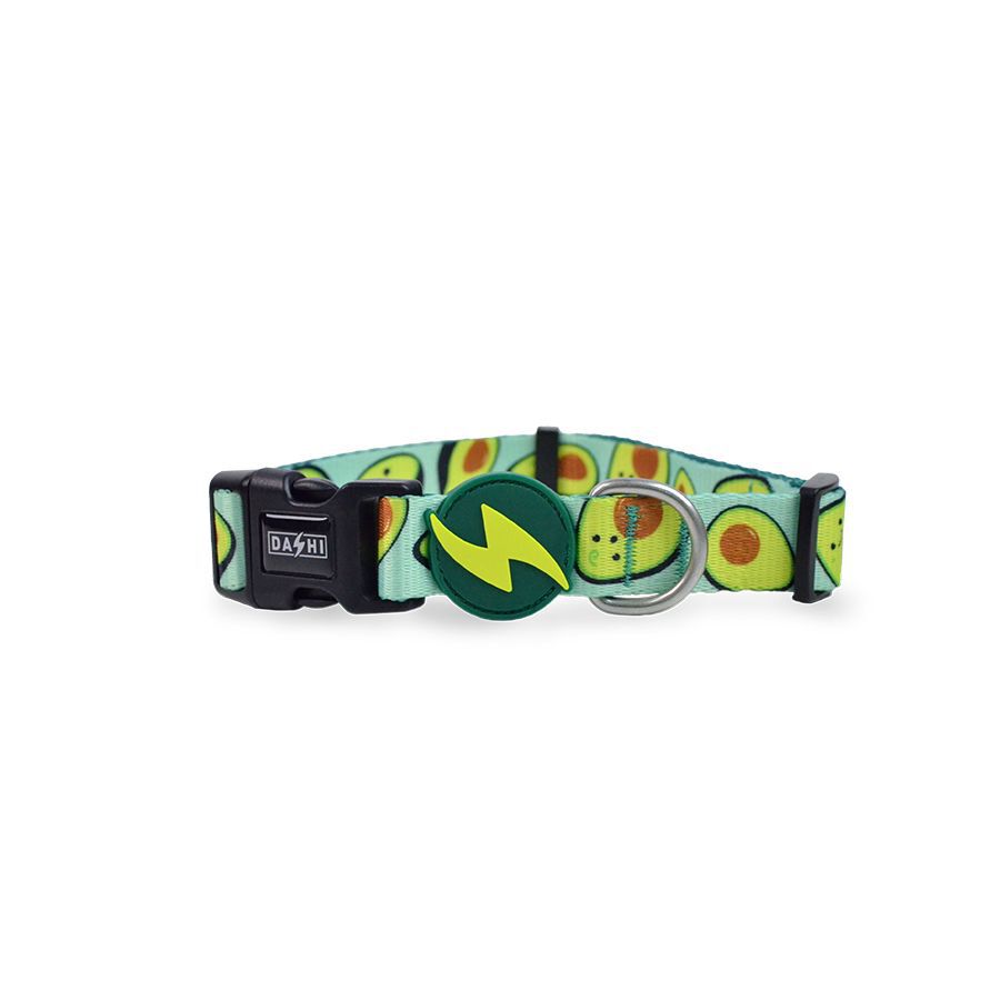 Dashi avocado collar de poli&eacute;ster verde para perros, , large Imagen numero 2