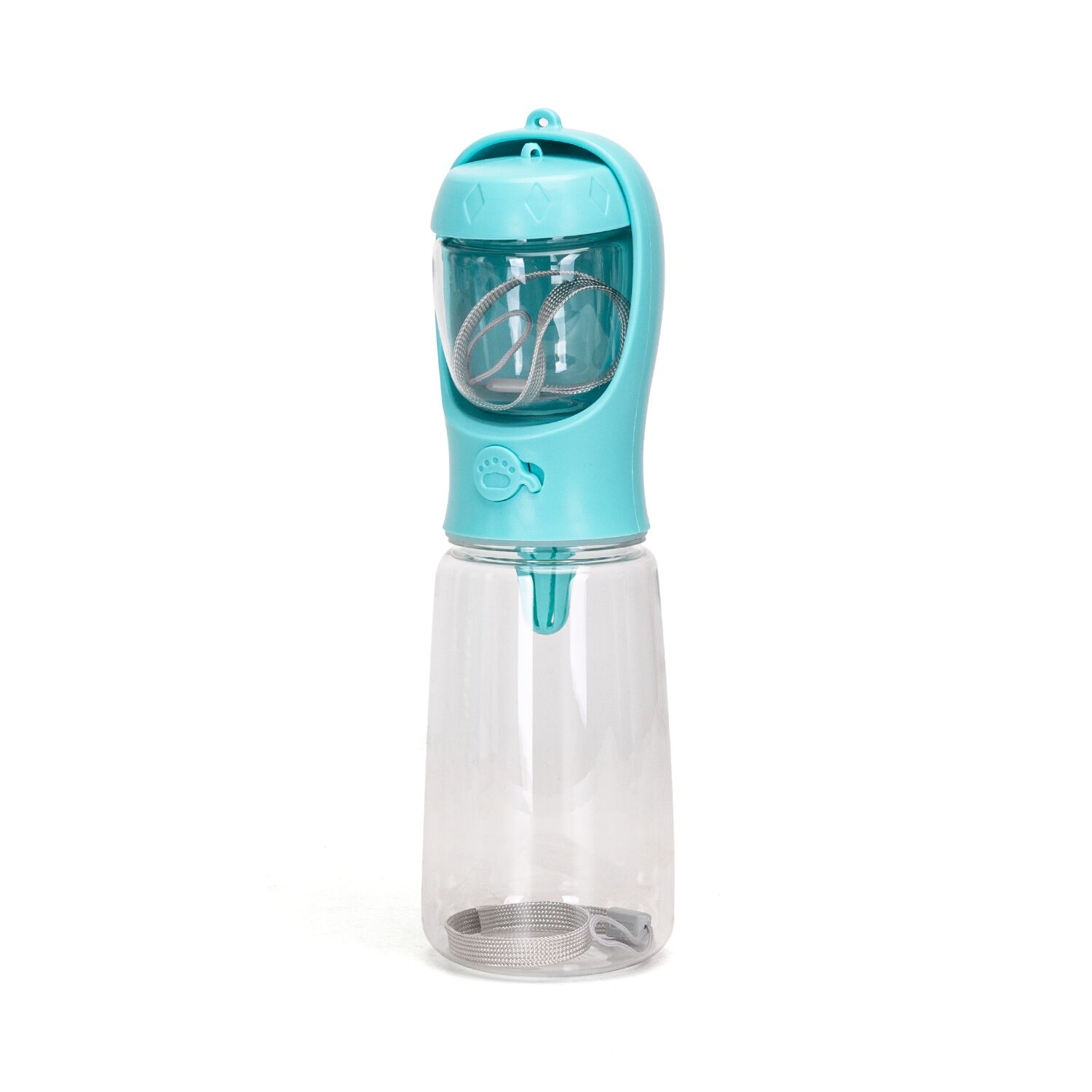 Nobleza Botella de Agua para Mascotas, 550ml Botellas de Agua para Perro Gato con 100ml Recipiente de Comida para para Caminar Viajar Acampar, , large Imagen numero 1