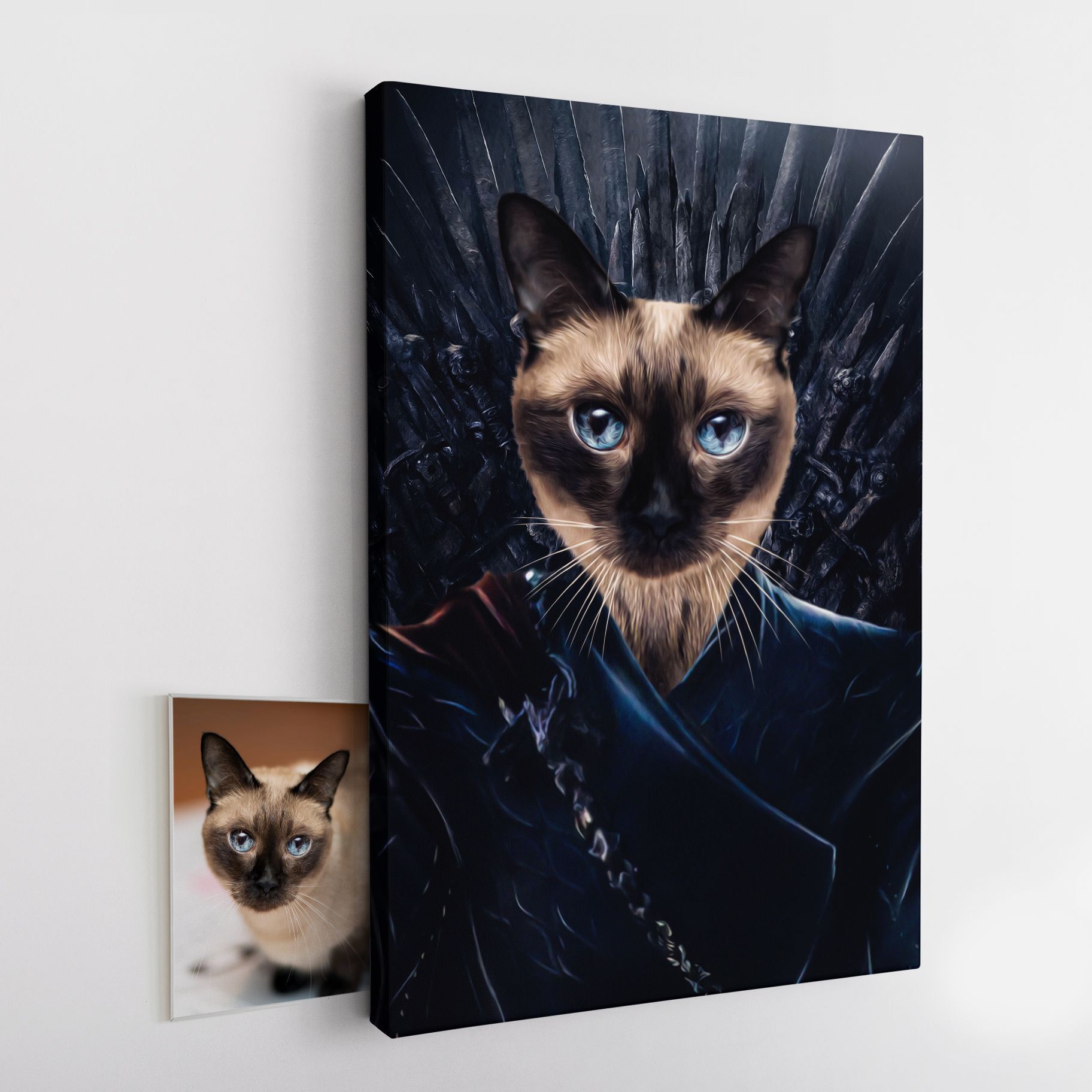 Pet Story Retrato Personalizado de Mascota Lienzo Daenerys Targaryen